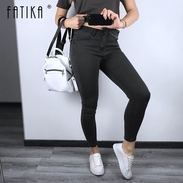 fatika basic jeans vintage basic high waist stretched jeans femme women solid denim skinny classic pencil pants, Black;white
fatika basic jeans vintage basic high waist stretched jeans femme women solid denim skinny classic pencil pants, Black;white
