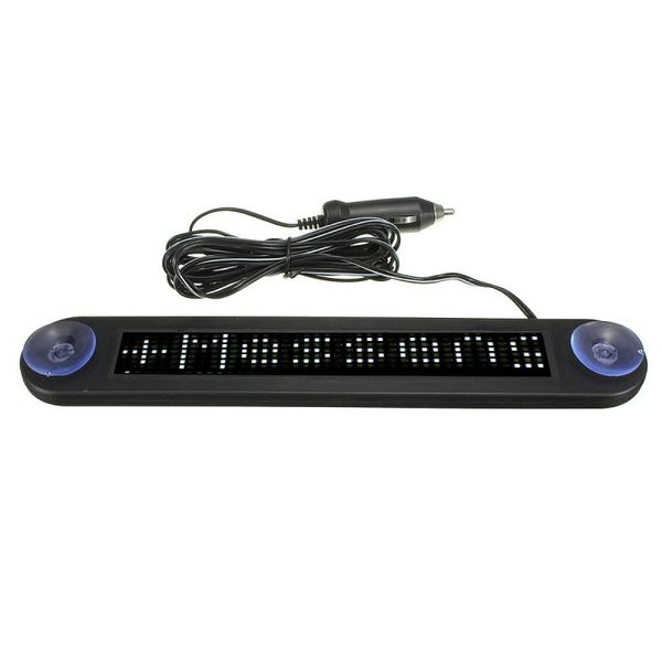 12v led car programmable message sign moving scrolling display board w/ remote white
12v led car programmable message sign moving scrolling display board w/ remote white