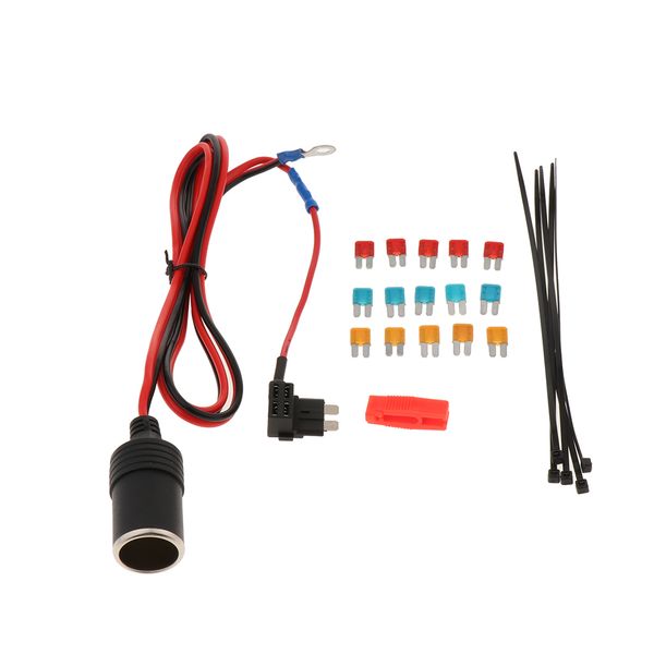 car cigarette lighter socket splitter 12v/24v extension standard fuse tap holder lead waterproof cover 100cm cable with fuse
car cigarette lighter socket splitter 12v/24v extension standard fuse tap holder lead waterproof cover 100cm cable with fuse