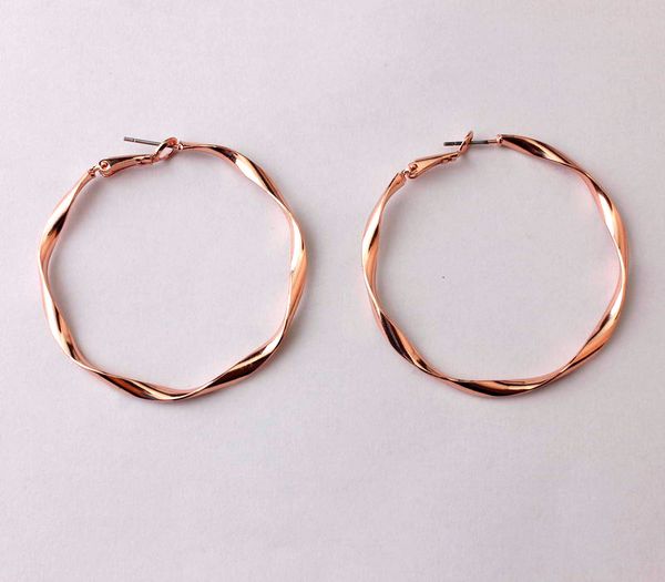 fashion-new large twist brass circle hoop earrings christmas gifts for girls and ladies big twisted round hoops boutique jewelry 50mm, Silver
fashion-new large twist brass circle hoop earrings christmas gifts for girls and ladies big twisted round hoops boutique jewelry 50mm, Silver