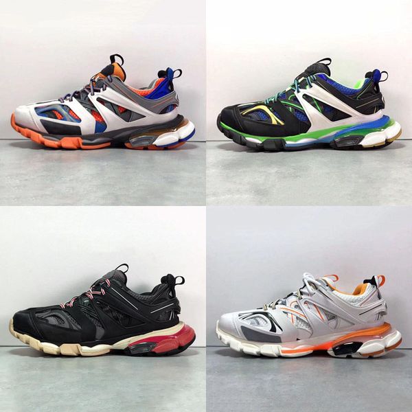 2020 new paris triple s track 3.0 grey orange yellow men women running shoes platform sports sneakers tess s. gomma trek trainers, Black
2020 new paris triple s track 3.0 grey orange yellow men women running shoes platform sports sneakers tess s. gomma trek trainers, Black