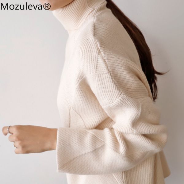 mozuleva autumn winter turtleneck plaid women pullovers casual knitted outerwear sweater female winter warm jumpers 2019, White;black
mozuleva autumn winter turtleneck plaid women pullovers casual knitted outerwear sweater female winter warm jumpers 2019, White;black