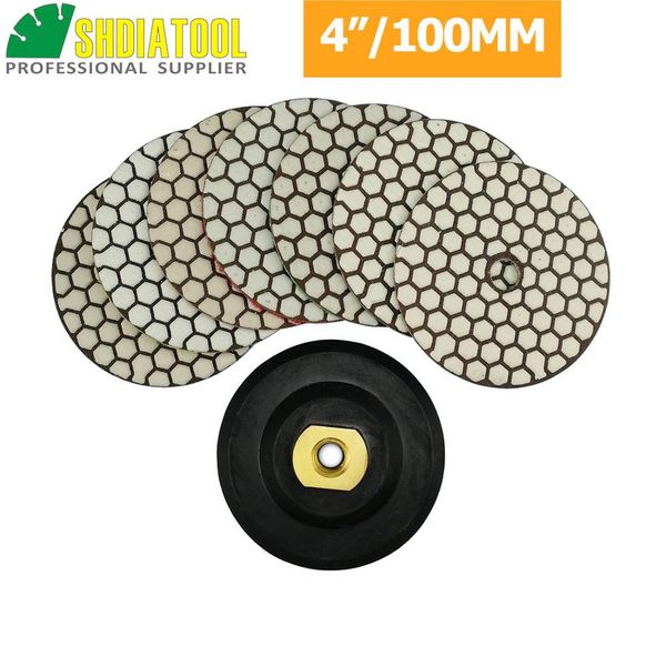 shdiatool 7 / компл 4 дйма алмазнй ђой полиѬовалником и 1 Ѭезина backer pad 100mm лио
shdiatool 7 / компл 4 дйма алмазнй ђой полиѬовалником и 1 Ѭезина backer pad 100mm лио