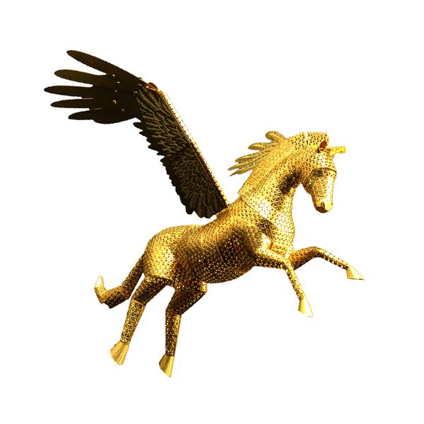3d metal jigsaw puzzle statue of pegasus building figurine model diy 3d assemble statue buidling toys home desk decor collections
3d metal jigsaw puzzle statue of pegasus building figurine model diy 3d assemble statue buidling toys home desk decor collections