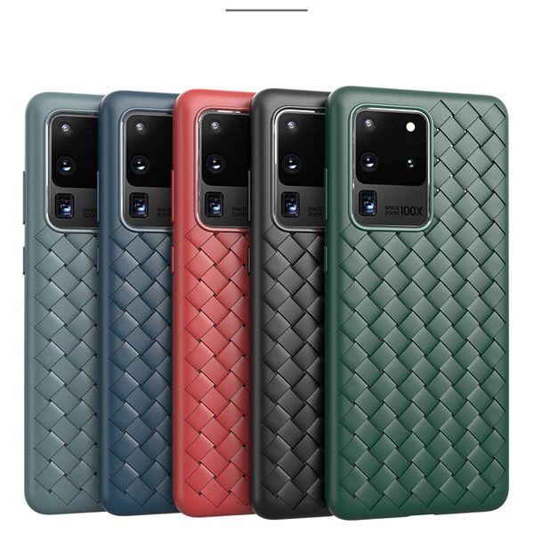 super soft phone case for samsung galaxy s20 plus ultra s10 iphone 11 pro max huawei p40 grid weaving cases radiating cover silicone case
super soft phone case for samsung galaxy s20 plus ultra s10 iphone 11 pro max huawei p40 grid weaving cases radiating cover silicone case