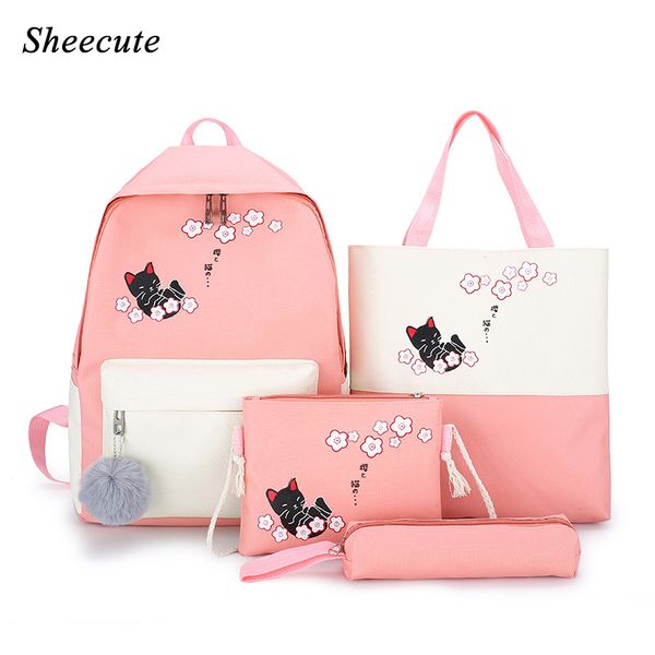 backpack female 2020 new children school bags small fresh cute cat girls school backpack junior high student bag
backpack female 2020 new children school bags small fresh cute cat girls school backpack junior high student bag