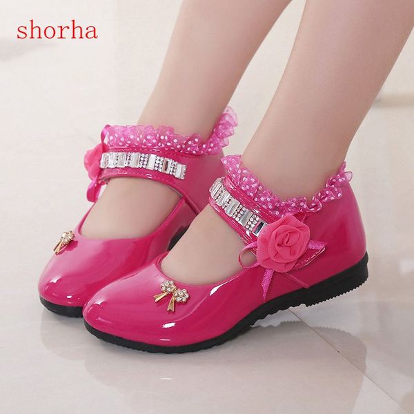 spring patent leather rhinestone princess girls shoes with rose flower fashion wedding party shoes slip-on children flat, Black;grey
spring patent leather rhinestone princess girls shoes with rose flower fashion wedding party shoes slip-on children flat, Black;grey