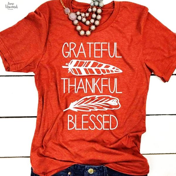 new t shirt summer short sleeve t shirt brick red women blessed letter feather o neck tees ladies female top, White
new t shirt summer short sleeve t shirt brick red women blessed letter feather o neck tees ladies female top, White
