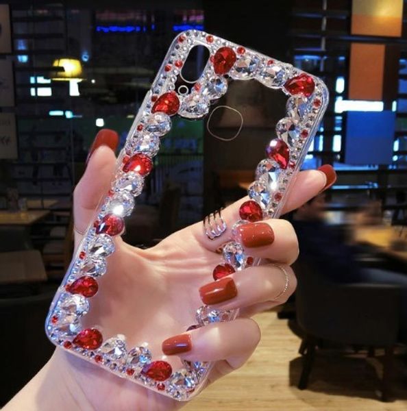 luxury diamond bling bling phone covers full protevtion clear back rhinestone bumper cases for iphone 11promax for samsung
luxury diamond bling bling phone covers full protevtion clear back rhinestone bumper cases for iphone 11promax for samsung