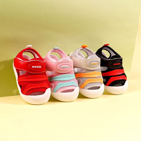 2020 summer baby girls boys sandals infant casual toddler shoes comfortable non-slip children kids anti-collision sandals, Black;red
2020 summer baby girls boys sandals infant casual toddler shoes comfortable non-slip children kids anti-collision sandals, Black;red