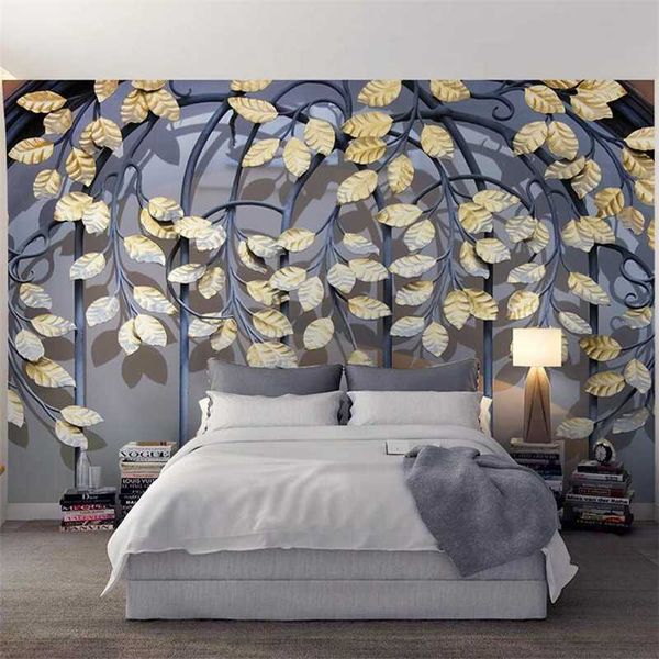 diantu custom retro iron golden leaf 3d modern tv wall custom large mural green wallpaper papel de parede para quarto mural
diantu custom retro iron golden leaf 3d modern tv wall custom large mural green wallpaper papel de parede para quarto mural