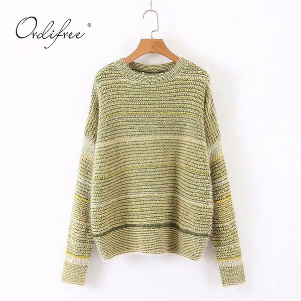 ordioversized sweater jumper women knitted pullover loose casual cashmere mohair fur striped sweater pull femme, White;black
ordioversized sweater jumper women knitted pullover loose casual cashmere mohair fur striped sweater pull femme, White;black