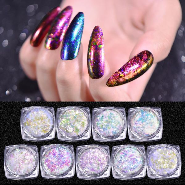 beautybigbang 2boxes nail glitter flakes sequins powder chameleon chrome pigment sequins manicure nail powder decoration, Silver;gold
beautybigbang 2boxes nail glitter flakes sequins powder chameleon chrome pigment sequins manicure nail powder decoration, Silver;gold