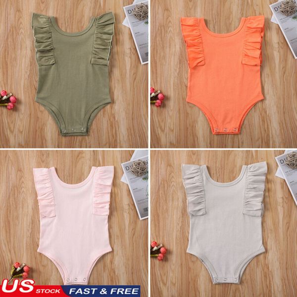 pudcoco usps fast shipping infant baby girl sleeveless bodysuit ruffle cotton jumpsuit outfits sunsuit, Blue
pudcoco usps fast shipping infant baby girl sleeveless bodysuit ruffle cotton jumpsuit outfits sunsuit, Blue