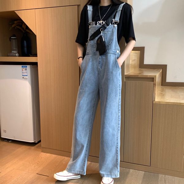 new summer 2020 korean version loose wide leg back belt jeans super high waist straight tube pants women's wear aging trend, Blue
new summer 2020 korean version loose wide leg back belt jeans super high waist straight tube pants women's wear aging trend, Blue