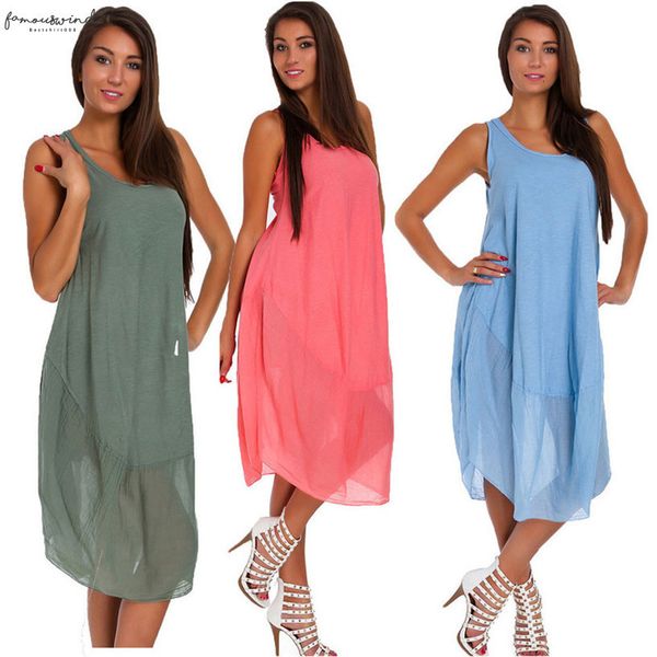 summer dress women 2020 fashion casual dress sleeveless irregular mini dress plus size dresses vestidos ak0198, Black;gray
summer dress women 2020 fashion casual dress sleeveless irregular mini dress plus size dresses vestidos ak0198, Black;gray