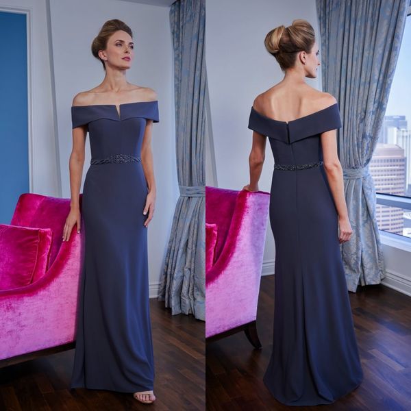 sheath mother of the bridal dresses off shoulder sleeveless beads chiffon prom dress floor length mothers dresses, Black;red 
sheath mother of the bridal dresses off shoulder sleeveless beads chiffon prom dress floor length mothers dresses, Black;red