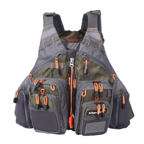 aolikes mutil-pocket fishing vest adjustable mesh fishing vest outdoor sport life safety jacket swimming sail, Camo;black
aolikes mutil-pocket fishing vest adjustable mesh fishing vest outdoor sport life safety jacket swimming sail, Camo;black