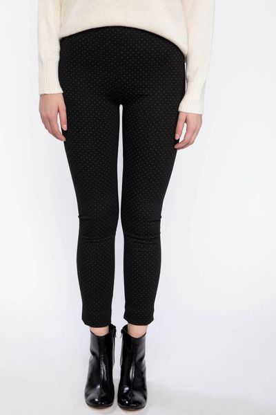 defacto autumn spring women's tight wave dot pants ladies high waist elastic trousers fashion casual stretch pants i6391az17wn, Black;white
defacto autumn spring women's tight wave dot pants ladies high waist elastic trousers fashion casual stretch pants i6391az17wn, Black;white