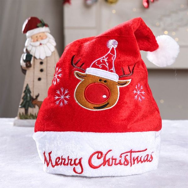 men women merry christmas embroidery hat soft warm cute cartoon cap for cosplay costume funny party p props
men women merry christmas embroidery hat soft warm cute cartoon cap for cosplay costume funny party p props