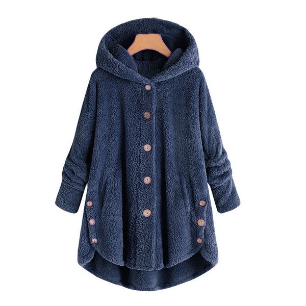 feitong fashion women button coat fluffy tail hooded pullover loose sweater fashion women clothes 2018 solid hooded coats, Black
feitong fashion women button coat fluffy tail hooded pullover loose sweater fashion women clothes 2018 solid hooded coats, Black