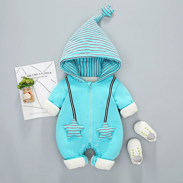 newborn snowsuit girl boy winter jumpsuit baby kids star striped winter warm romper jumpsuit hooded coat outwear winterjas baby, Blue;gray
newborn snowsuit girl boy winter jumpsuit baby kids star striped winter warm romper jumpsuit hooded coat outwear winterjas baby, Blue;gray