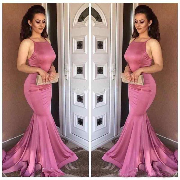 simple spaghetti straps mermaid prom dresses 2019 formal dresses evening wear sweep train long party gowns, Black
simple spaghetti straps mermaid prom dresses 2019 formal dresses evening wear sweep train long party gowns, Black