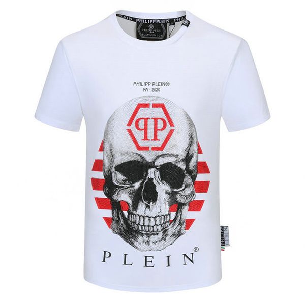 philip plain brand mens designer t shirts firmata uomo fashion luxury designer t shirt summer homme mens skull tshirt tee 9430, White
philip plain brand mens designer t shirts firmata uomo fashion luxury designer t shirt summer homme mens skull tshirt tee 9430, White