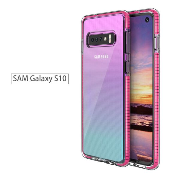 Phone Case Two-tone Clear Transparent TPU Case Shockproof Cover Soft Case For Samsung S10 S9 Note 10 Plus S8 iPhone 11 XS MAX
Phone Case Two-tone Clear Transparent TPU Case Shockproof Cover Soft Case For Samsung S10 S9 Note 10 Plus S8 iPhone 11 XS MAX