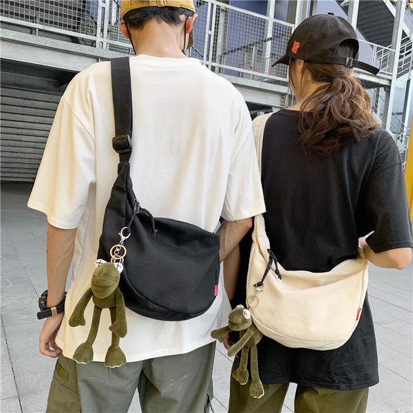 harajuku simple canvas ann ke ni korean-style new style frog pendant shoulder square sling bag
harajuku simple canvas ann ke ni korean-style new style frog pendant shoulder square sling bag