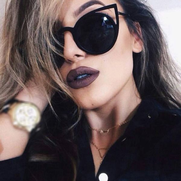 women vintage retro sun glasses female fashion cateyes sunglass shades cute cat eye sunglasses, White;black
women vintage retro sun glasses female fashion cateyes sunglass shades cute cat eye sunglasses, White;black