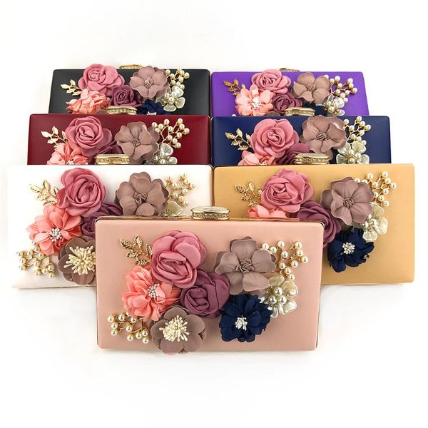 luxecho 2020 new hand held dinner bag fashion hand made three-dimensional flower chain women's bag
luxecho 2020 new hand held dinner bag fashion hand made three-dimensional flower chain women's bag