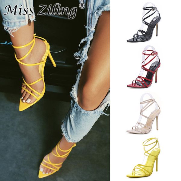 super high heels 11.5cm women's pumps ankle cross-strap sandals shoes woman lady pointy open toe stiletto high-heeled party shoe, Black
super high heels 11.5cm women's pumps ankle cross-strap sandals shoes woman lady pointy open toe stiletto high-heeled party shoe, Black