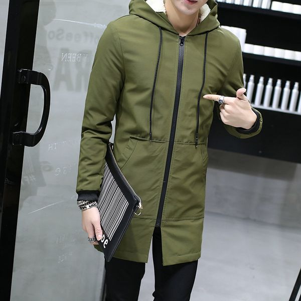 hooded mens jackets and coats winter fleece jackets casual all-match long parka warm wadded overcoat men's coats outwear 483, Tan;black
hooded mens jackets and coats winter fleece jackets casual all-match long parka warm wadded overcoat men's coats outwear 483, Tan;black