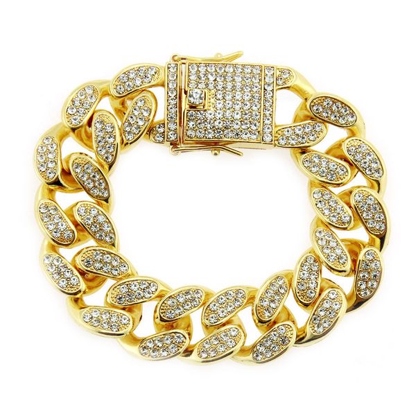 trendsetter arrogance diamond cuba width bracelet hip-hop man dragon beard button will bracelet hand decorate width 20mm, Golden;silver
trendsetter arrogance diamond cuba width bracelet hip-hop man dragon beard button will bracelet hand decorate width 20mm, Golden;silver