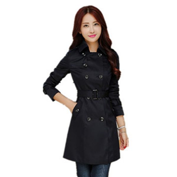 spring autumn women fashion windbreaker double-breasted jacket large size solid color jacket slim long-sleeved outerwear as1281, Tan;black
spring autumn women fashion windbreaker double-breasted jacket large size solid color jacket slim long-sleeved outerwear as1281, Tan;black