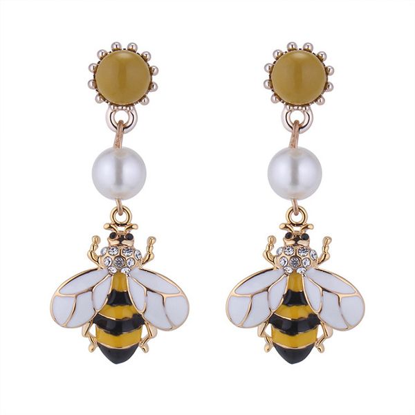 yellow gold designer bee stud earrings for women trendy bee pearl cute bee dangel long style stud earring jewelry gifts for women 5847220, Golden;silver
yellow gold designer bee stud earrings for women trendy bee pearl cute bee dangel long style stud earring jewelry gifts for women 5847220, Golden;silver