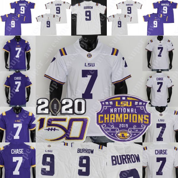 2019 champions patch 2020 lsu tigers burreaux college football jersey joe burrow 7 ja'marr chase 7 grant delpit tyrann mathieu fournett, Black;red
2019 champions patch 2020 lsu tigers burreaux college football jersey joe burrow 7 ja'marr chase 7 grant delpit tyrann mathieu fournett, Black;red
