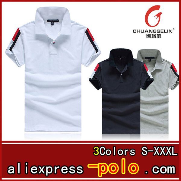 wholesale 2017 men's brand cotton polos men polos retro leisure golf tennis undershirt / men's polos, White;black
wholesale 2017 men's brand cotton polos men polos retro leisure golf tennis undershirt / men's polos, White;black