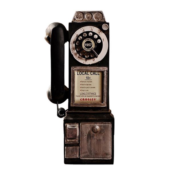 vintage rotate classic look dial pay phone model retro booth home decoration ornament lbshipping
vintage rotate classic look dial pay phone model retro booth home decoration ornament lbshipping