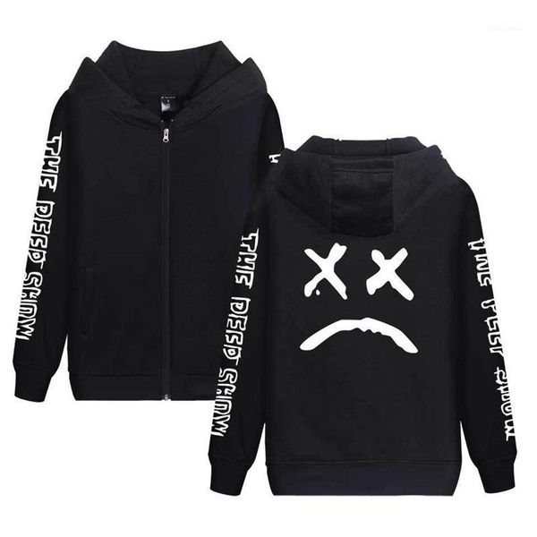 designer hoodies cardigan mens thick streetwear zipper hooded ins style males apparel lil peep mens, Black
designer hoodies cardigan mens thick streetwear zipper hooded ins style males apparel lil peep mens, Black