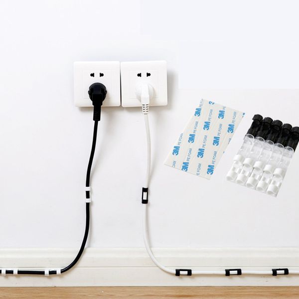 auto-stick cable organizer electric wire retention clips hook data line storage holder deskwall cable management device
auto-stick cable organizer electric wire retention clips hook data line storage holder deskwall cable management device