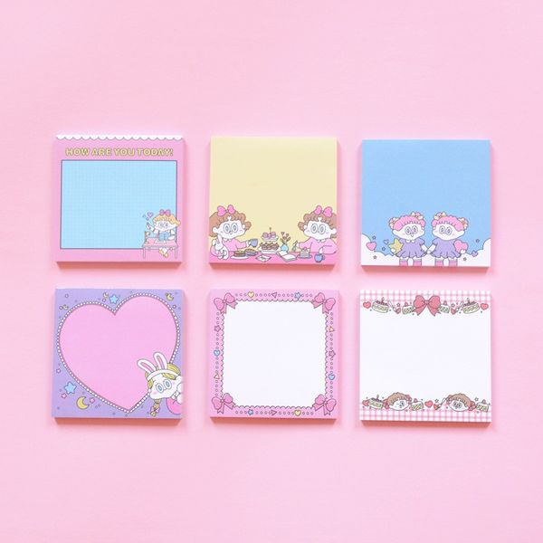 50 sheets cute girl korean sticky notes memo pad kawaii stationery planner notepad paper bookmarks school office supply
50 sheets cute girl korean sticky notes memo pad kawaii stationery planner notepad paper bookmarks school office supply
