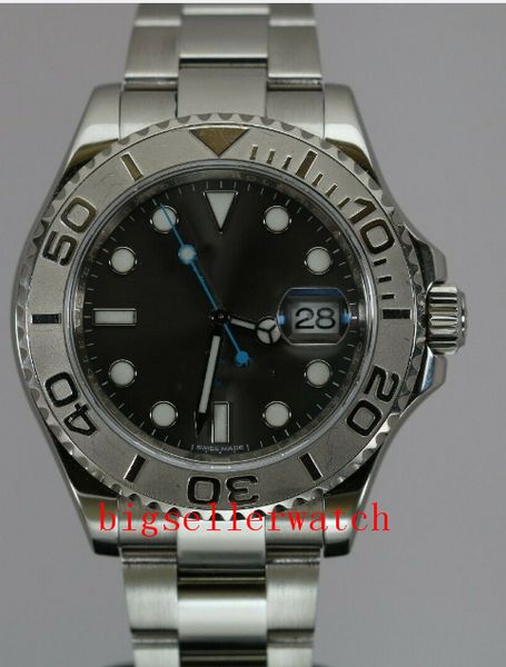 men's wristwatches mens automatic movement watch men date gray rotating bezel mechanical 116622 40mm sapphire steel sport casual watche, Slivery;brown
men's wristwatches mens automatic movement watch men date gray rotating bezel mechanical 116622 40mm sapphire steel sport casual watche, Slivery;brown
