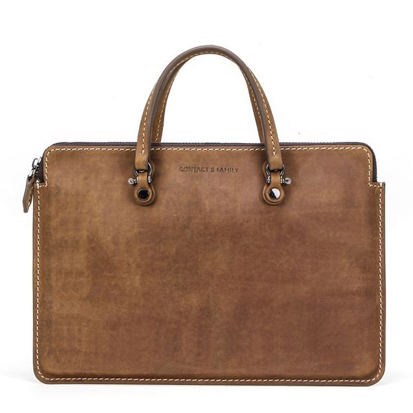 crazy horse mens briefcases leather lapmessenger bags apply portable genuine women notebook computer package
crazy horse mens briefcases leather lapmessenger bags apply portable genuine women notebook computer package