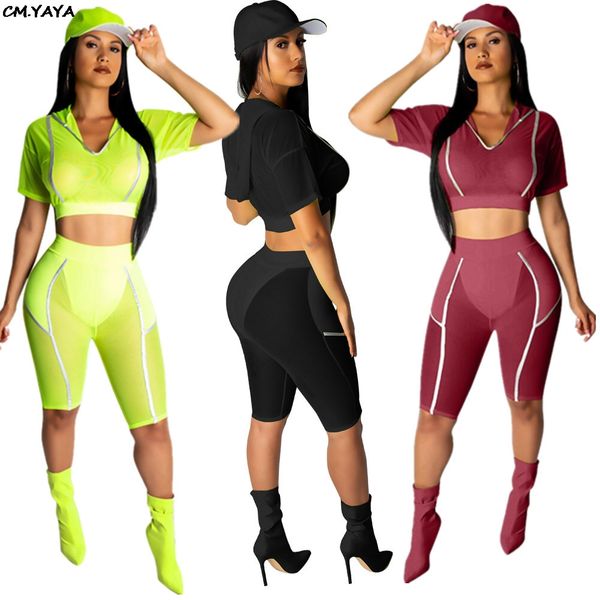 2019 new women summer mesh see though hooded short sleeve knee length pants suit two piece set tracksuit outfit glfnn8245, White
2019 new women summer mesh see though hooded short sleeve knee length pants suit two piece set tracksuit outfit glfnn8245, White