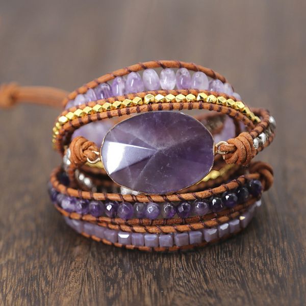 artificial leather fashion women bracelet accessories handmade stone beaded wrist strands wrap portable exquisite decor woven, Black
artificial leather fashion women bracelet accessories handmade stone beaded wrist strands wrap portable exquisite decor woven, Black