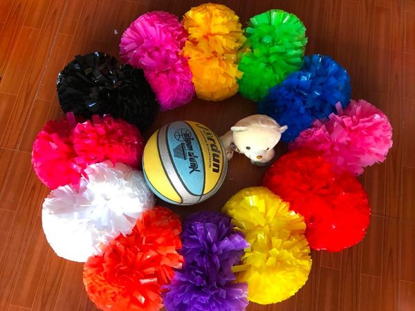 professional pom poms 6" metallic gold promotion 1lot 
professional pom poms 6" metallic gold promotion 1lot