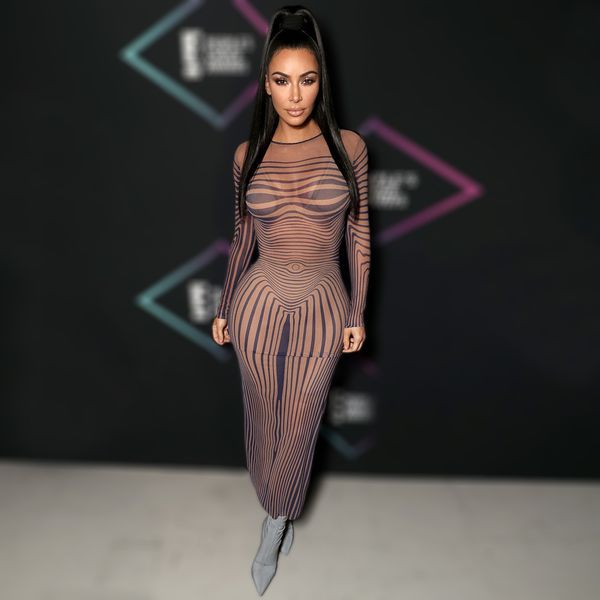 womens clothing womens dress kim kardashian sinuous stripe print dress mesh long sleeve slit maxi bodycon a line dress for women vestidos, Black;gray
womens clothing womens dress kim kardashian sinuous stripe print dress mesh long sleeve slit maxi bodycon a line dress for women vestidos, Black;gray