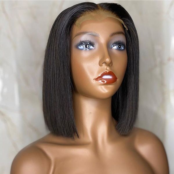 pre plucked human hair wiig blunt cut bob lace front wigs with baby hair peruvian virgin full lace wig for black women, Black;brown
pre plucked human hair wiig blunt cut bob lace front wigs with baby hair peruvian virgin full lace wig for black women, Black;brown